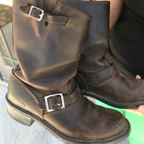frye veronica engineer boots